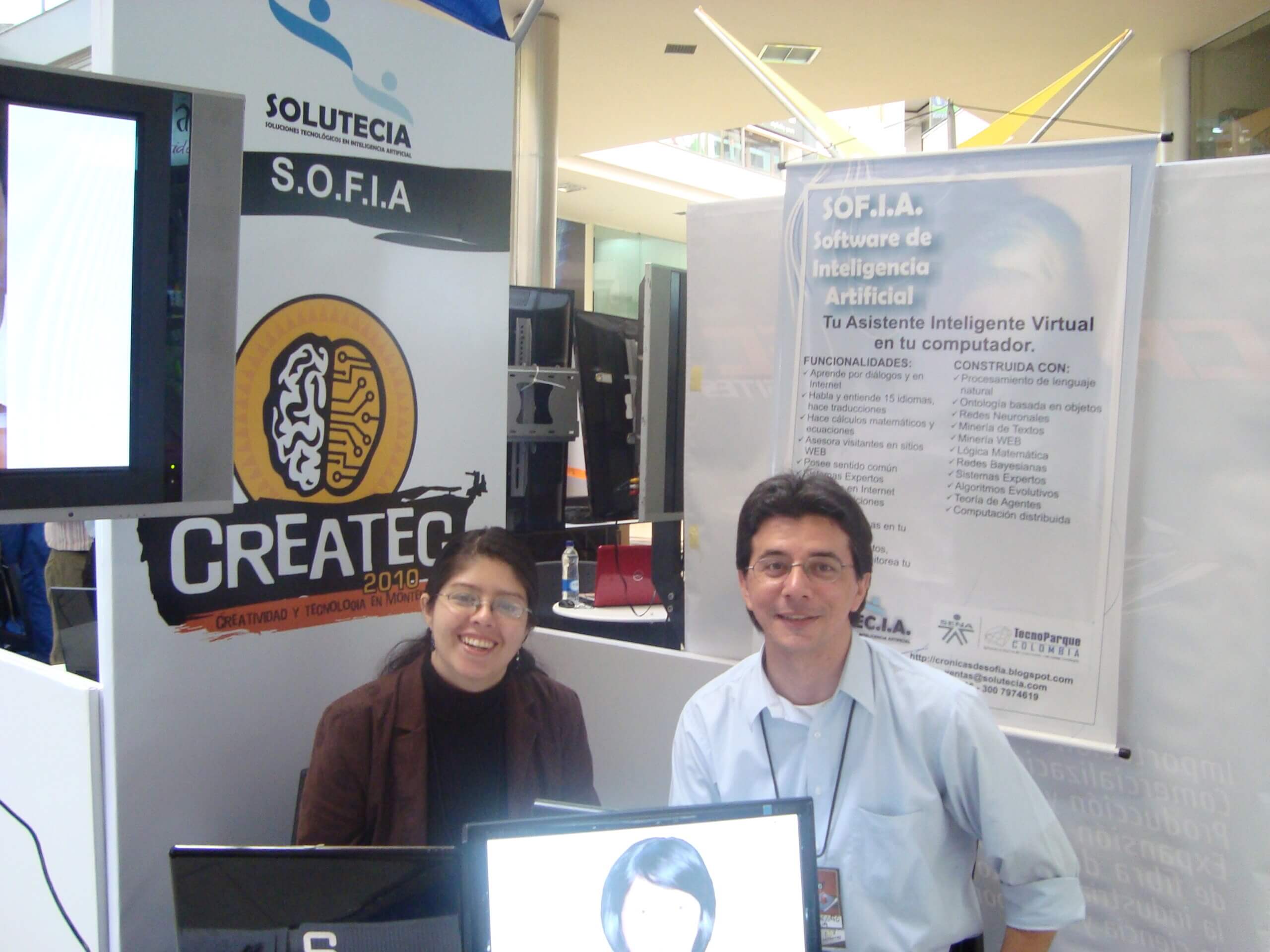 SOLUTECIA en Createc 2010, Centro Comercial Monterrey, Medellín